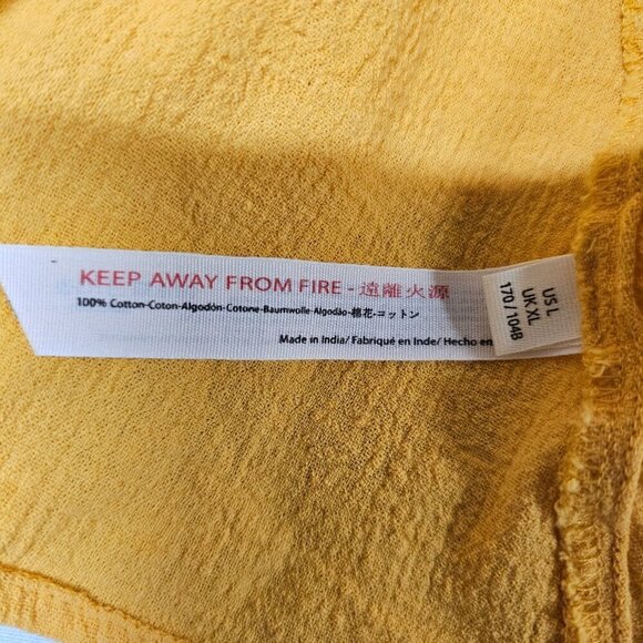 Free People Mancora Midi Relaxed Flared Sun Dress Women Size L Free-Est - Picture 7 of 14